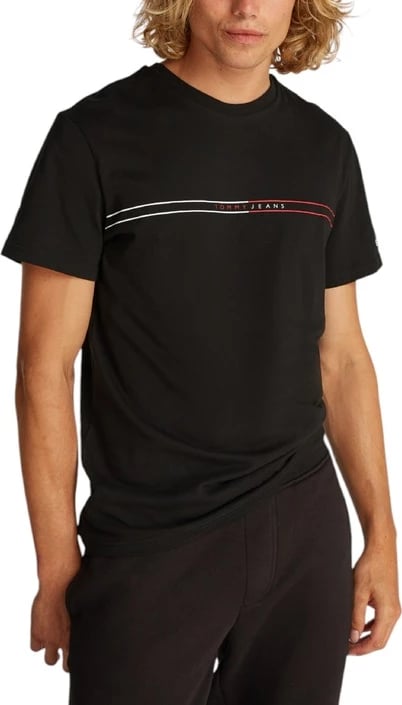 Maicë për meshkuj Tommy Hilfiger Jeans, e zezë