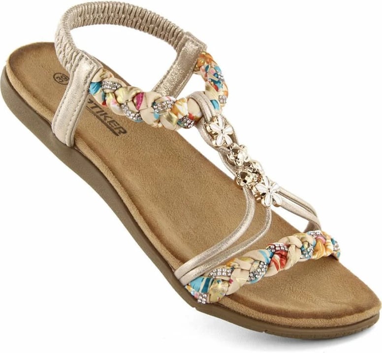 Sandale slip-on për femra Artiker, ngjyrë bezh