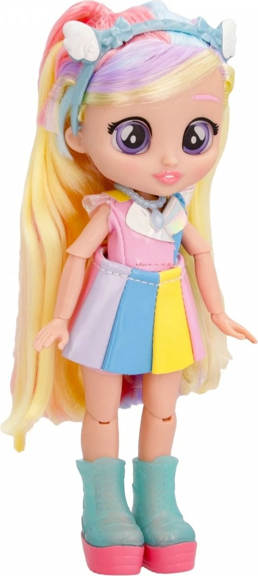 Kukull Cry Babies BFF Actress Jenna, Tm Toys, 20cm, shumëngjyrëshe
