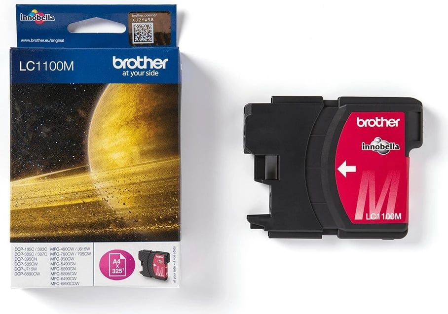 Toner Brother LC1100M, Magenta, 325 faqe