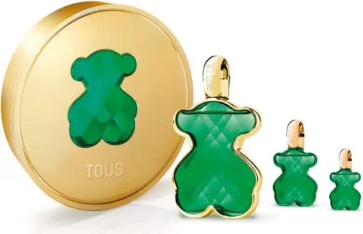 Eau de Parfum unisex TOUS Loveme The Emerald Elixir set 3 copë