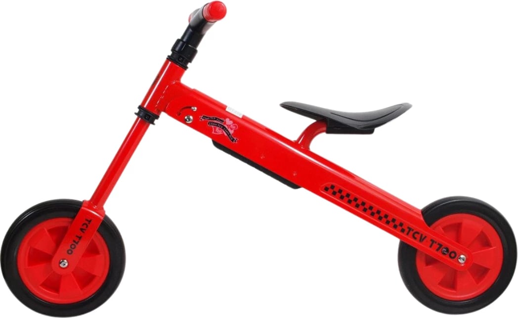 Biçikletë balancuese për fëmijë Smj, e kuqe