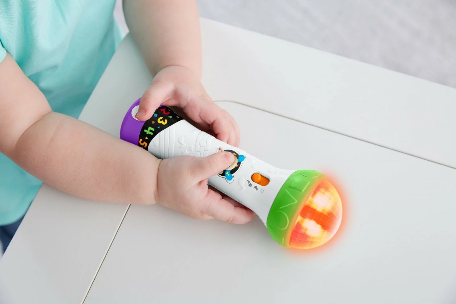 Mikrofon lodër Fisher Price FBP38, shumëngjyrësh për fëmijë