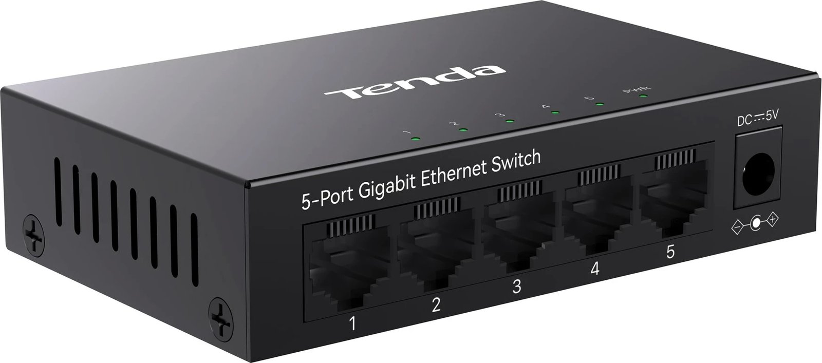 Switch Tenda TEG1005M, L2, 5 porta Gigabit Ethernet, i zi