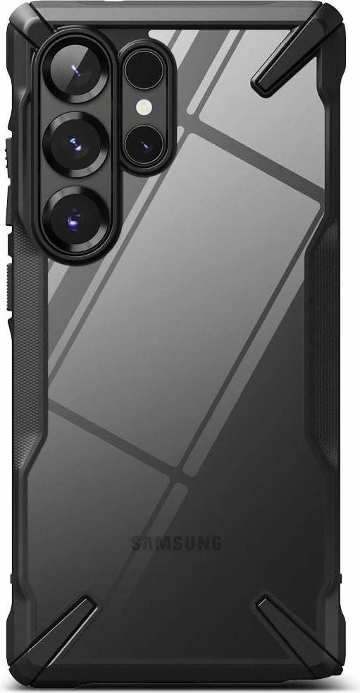 Mbështjellës Ringke Fusion X për Samsung Galaxy S25 Ultra, Zi
