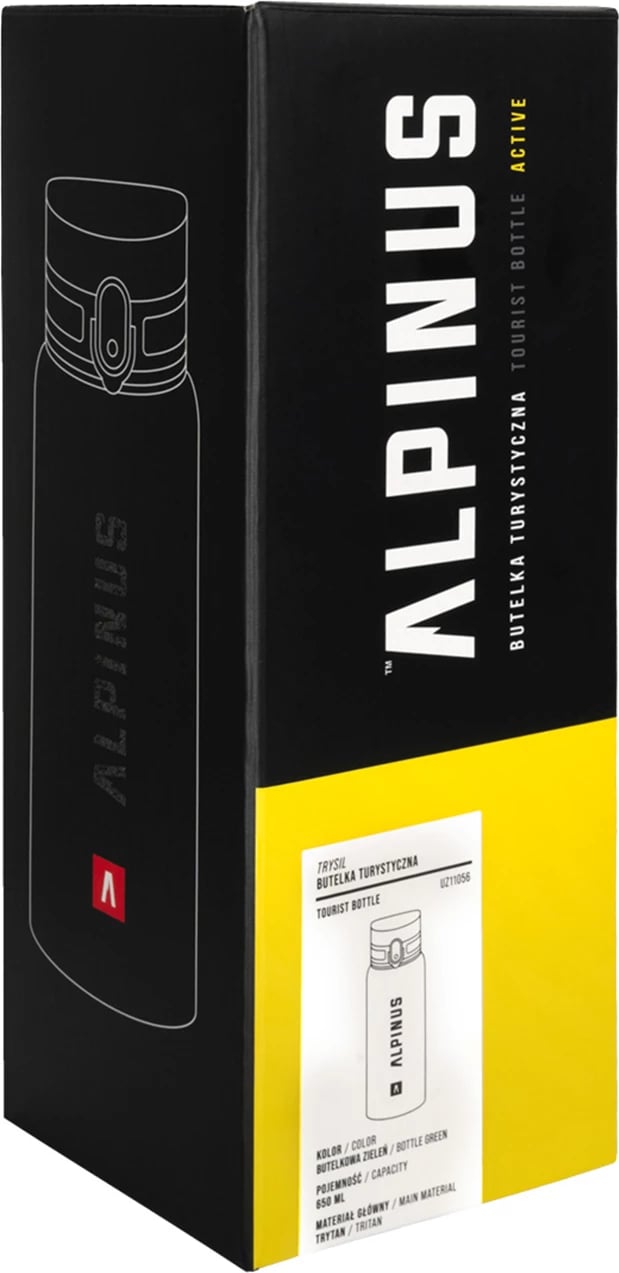 Shishe turistike Alpinus unisex, e gjelbër