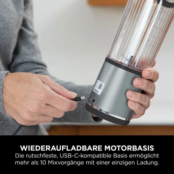 Mikser portativ Ninja BC151EUBK Blast, pa kabllo, i zi