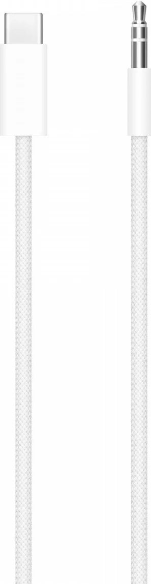 Kabllo audio Apple USB-C në 3.5mm, 1.2m, Bardhë