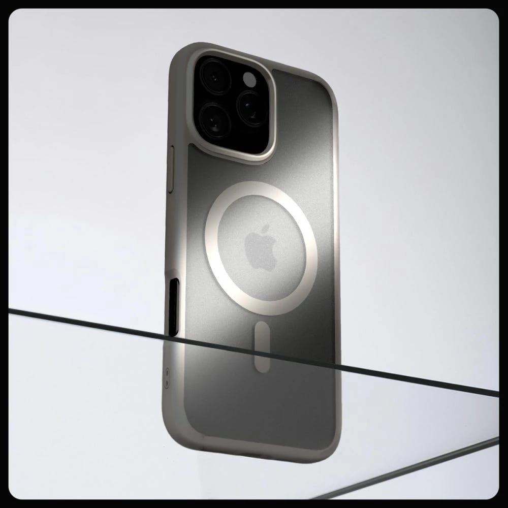 Mbështjellës Spigen Ultra Hybrid Mag për iPhone 16 Pro Max, MagSafe, titanium