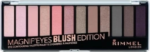 Paletë për sy Rimmel Magnif'Eyes 002 Blush Edition për femra, 14.16g