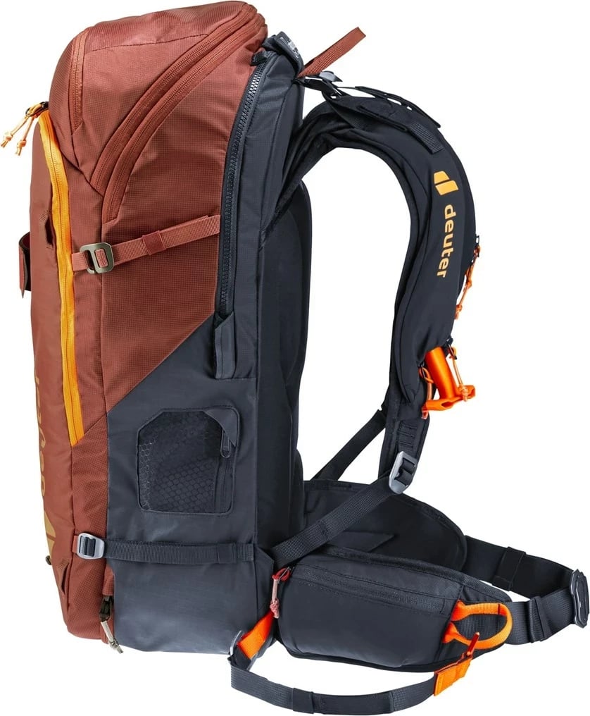 Çantë shpine Deuter Alproof Tour 36 + 5 SL, për femra, e kuqe e zezë Çantë shpine Deuter Alproof Tour 36 + 5 SL, për femra, e kuqe e zezë