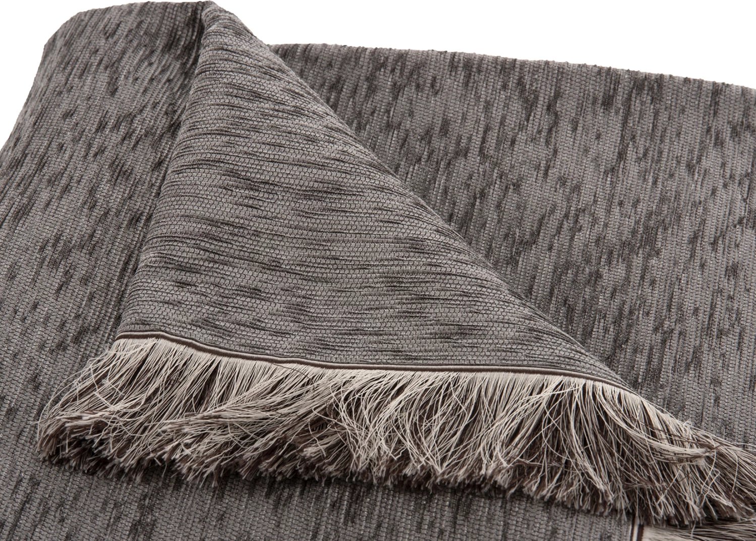 Mbulesë divani me franja DREAMTOPIA FH12161.07 ngjyrë gri 245x170cm