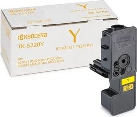 Toner Kyocera TK-5220Y, Origjinal, Verdhë