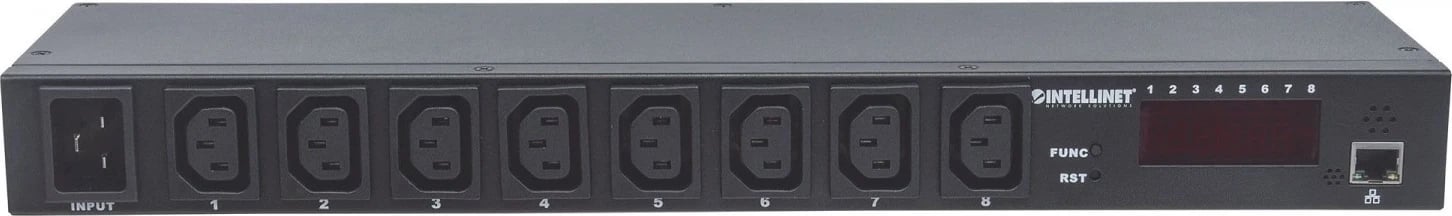 PDU me menaxhim IP Intellinet për kabinetë rack, e zezë
