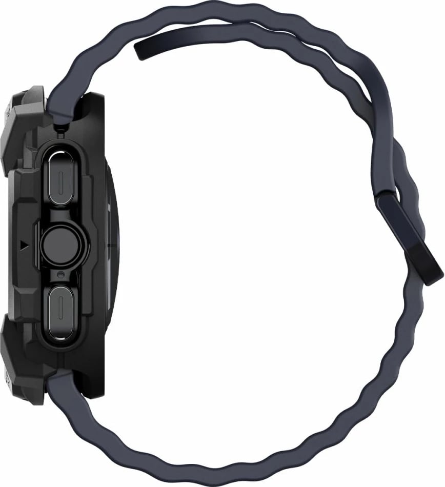 Mbështjellës Spigen Rugged Armor për Samsung Galaxy Watch Ultra 47mm, i zi mat