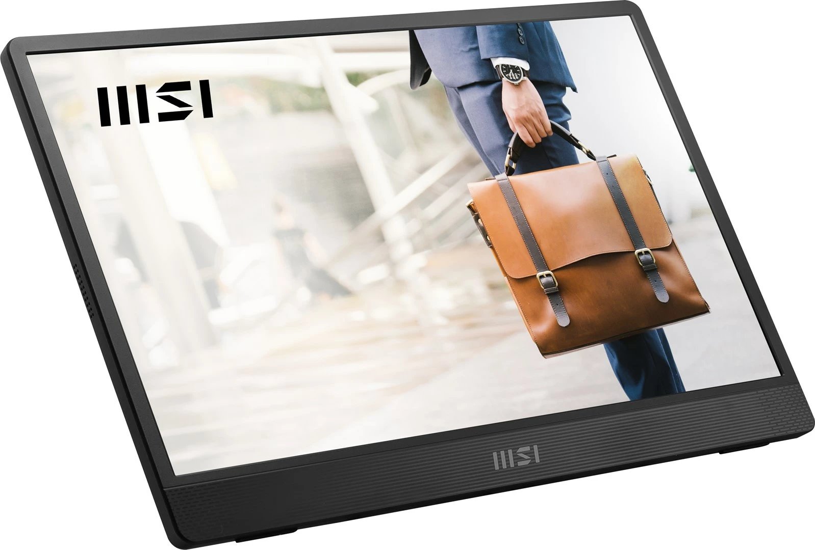 Monitor portativ MSI PRO MP161 E2U, 15.6", Full HD, LED, IPS, i zi