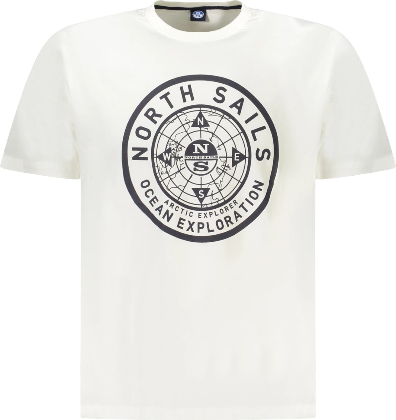 Maicë për meshkuj NORTH SAILS, të bardhë