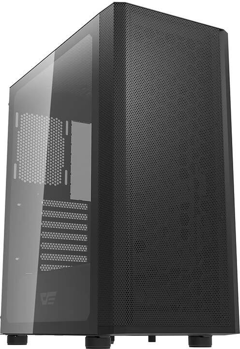 Kasë Darkflash DK360, midi tower, pa ventilatorë, e zezë