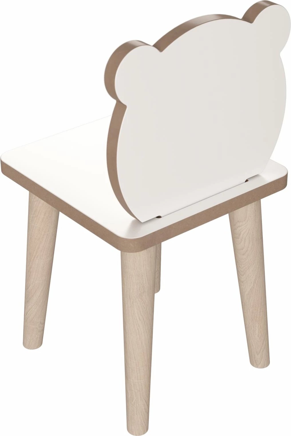 Set tavoline me karrige për fëmijë, Hanah Home, Soho, e bardhë