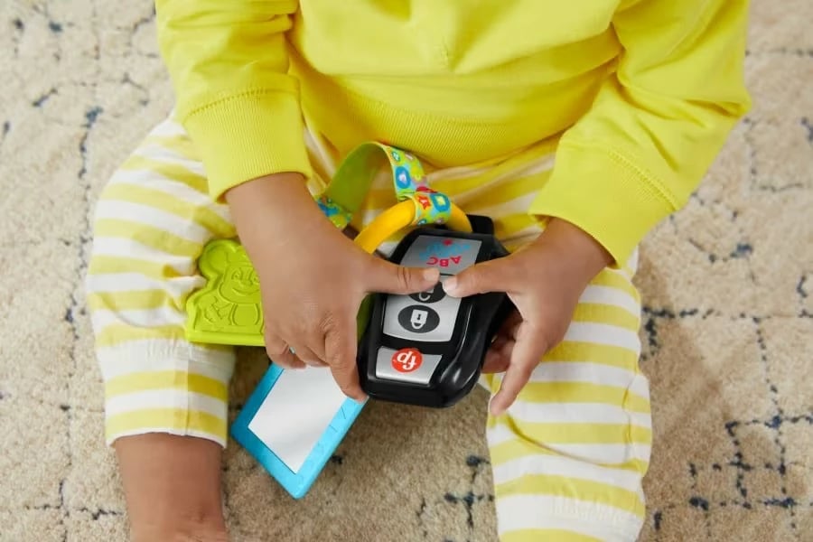 Çelësa edukativ Fisher Price Learn and Laugh HXF51, shumëngjyrësh