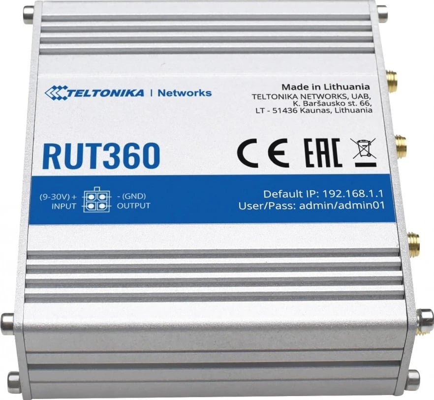 Ruteri mobil Teltonika RUT360