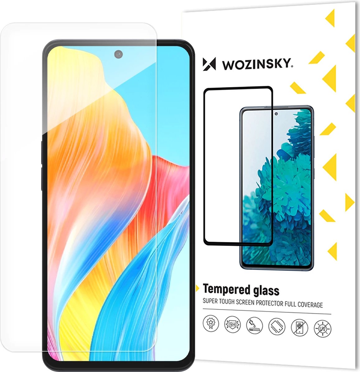 Xham i temperuar Wozinsky për Oppo A98 5G, Transparent