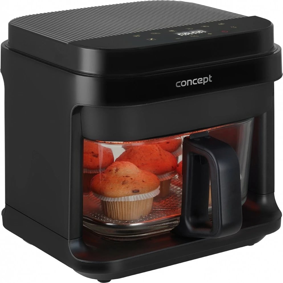 Fritezë me ajër të nxehtë Concept FR5500, 5.5L, e zezë