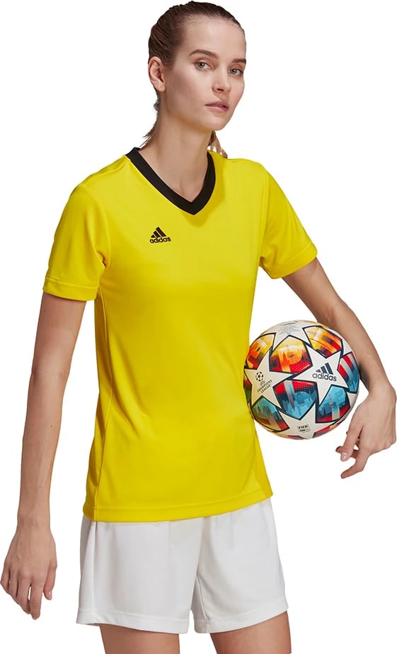 Maicë për femra adidas, e verdhë