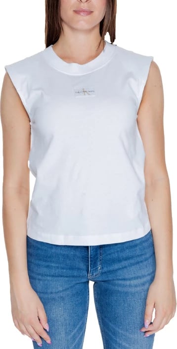 Maicë Calvin Klein Jeans, e bardhë