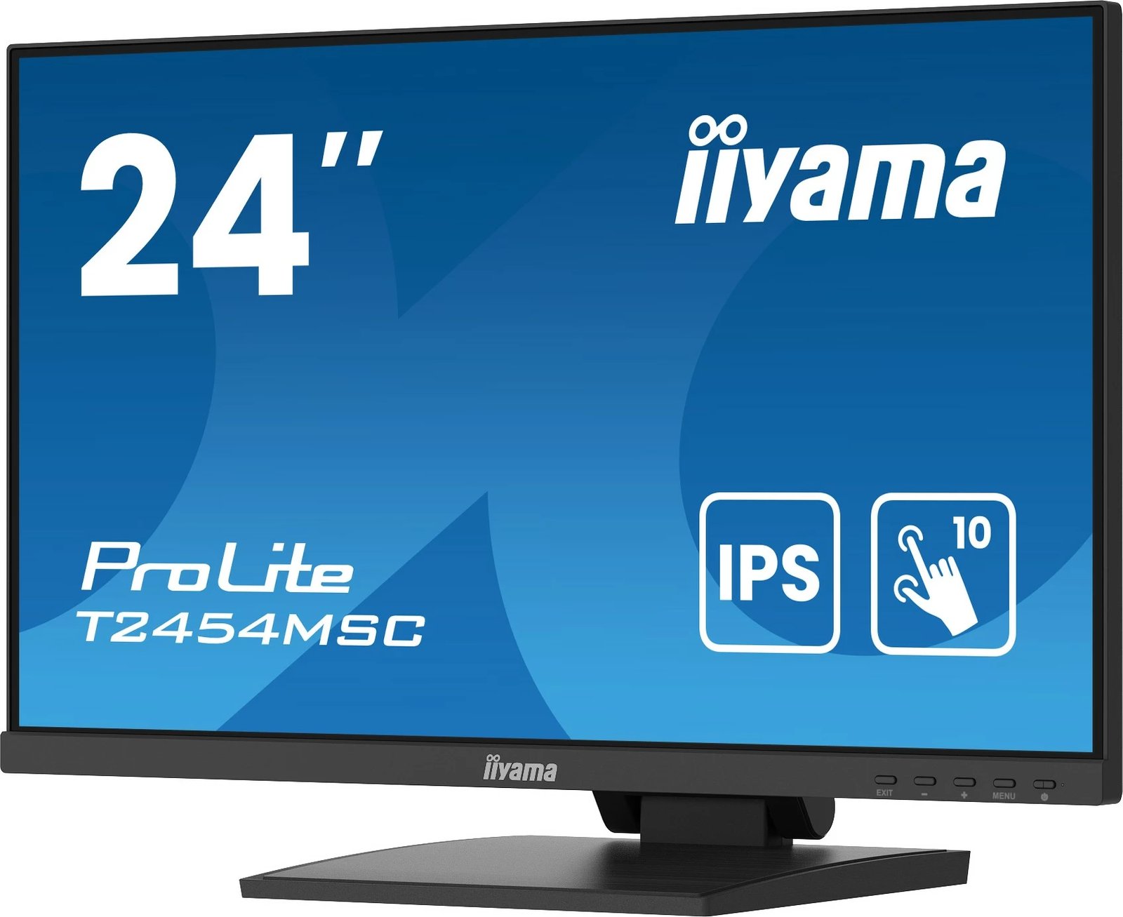 Monitor iiyama ProLite T2454MSC-B2AG 24 inç, Full HD, Touchscreen, IPS, i zi