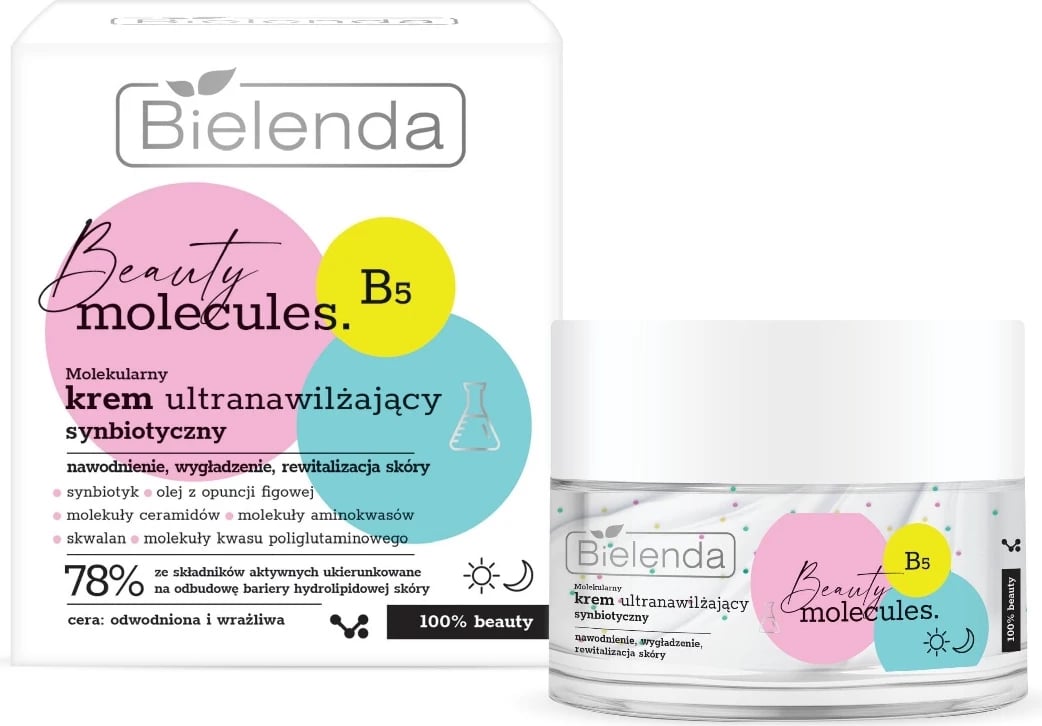 Krem hidratues për femra Bielenda Beauty Molecules Molecular Ultra-Hydrating Cream 50ml