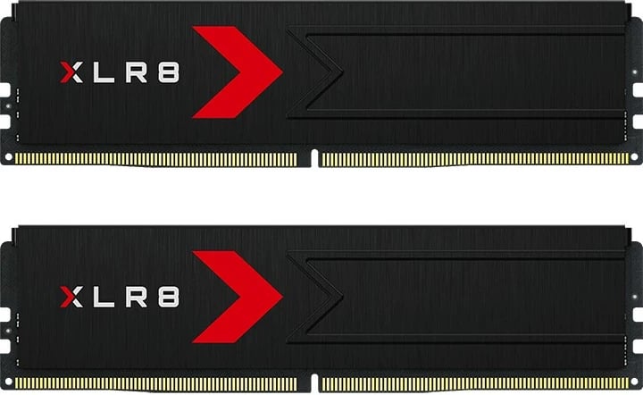RAM Memorje PNY XLR8 DDR5, 32GB (2x16GB), 6000MHz, CL36, e zezë