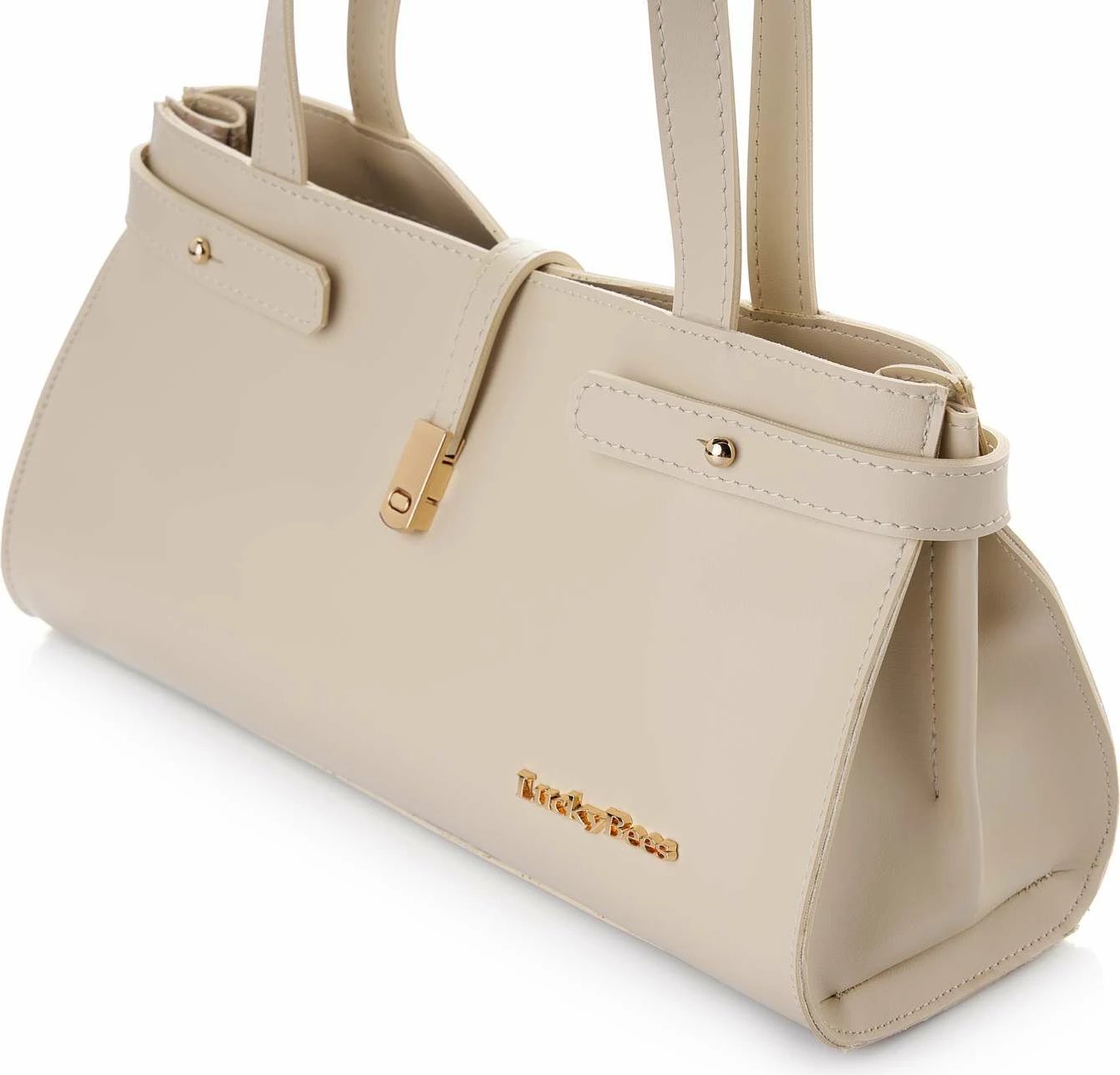 Çantë krahu Lucky Bees, ngjyrë krem, Maya