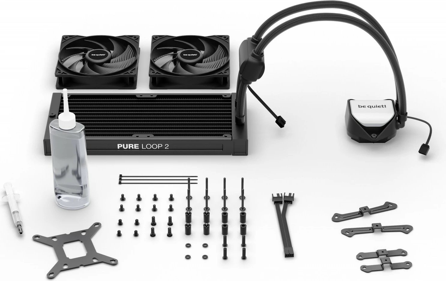 Kasë ftohëse CPU Be quiet! Pure Loop 2, 240mm, me ARGB, BW017, e zezë