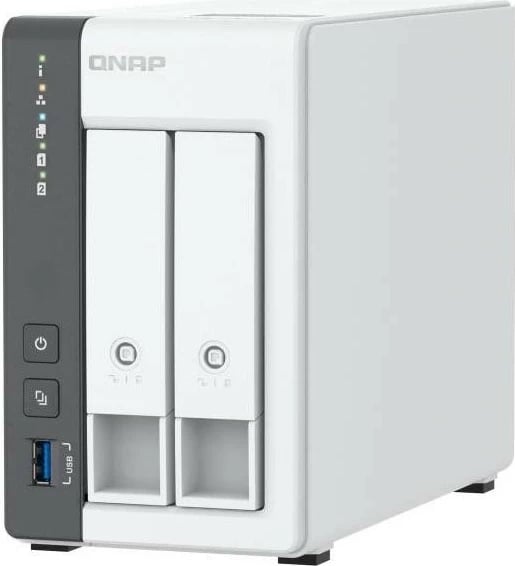 NAS Qnap TS-216G, 4GB RAM, 12TB, i bardhë