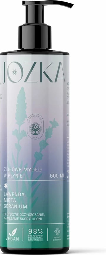 Sapun i lëngshëm Jozka Lavender Mint Geranium 500ml