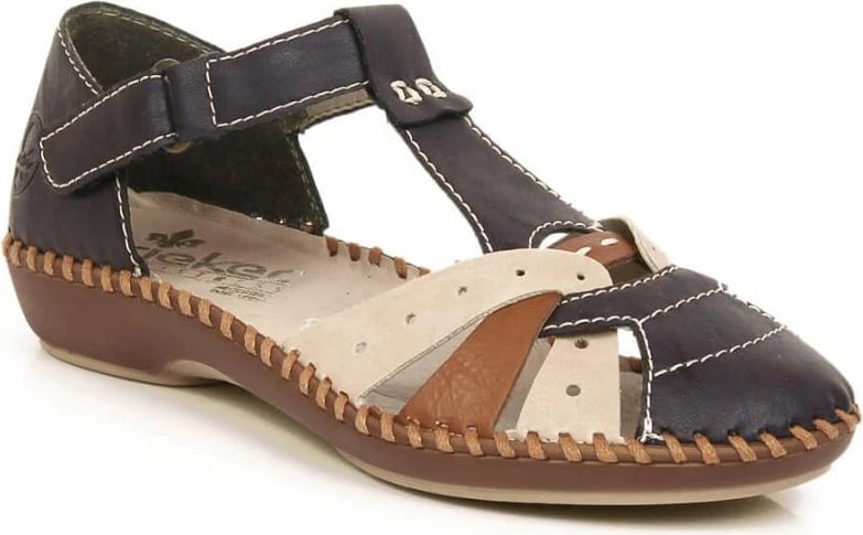 Sandale për femra Rieker, blu marine