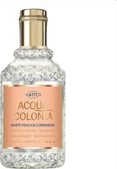 Kolonjë 4711 Acqua Colonia White Peach & Coriander unisex 50ml