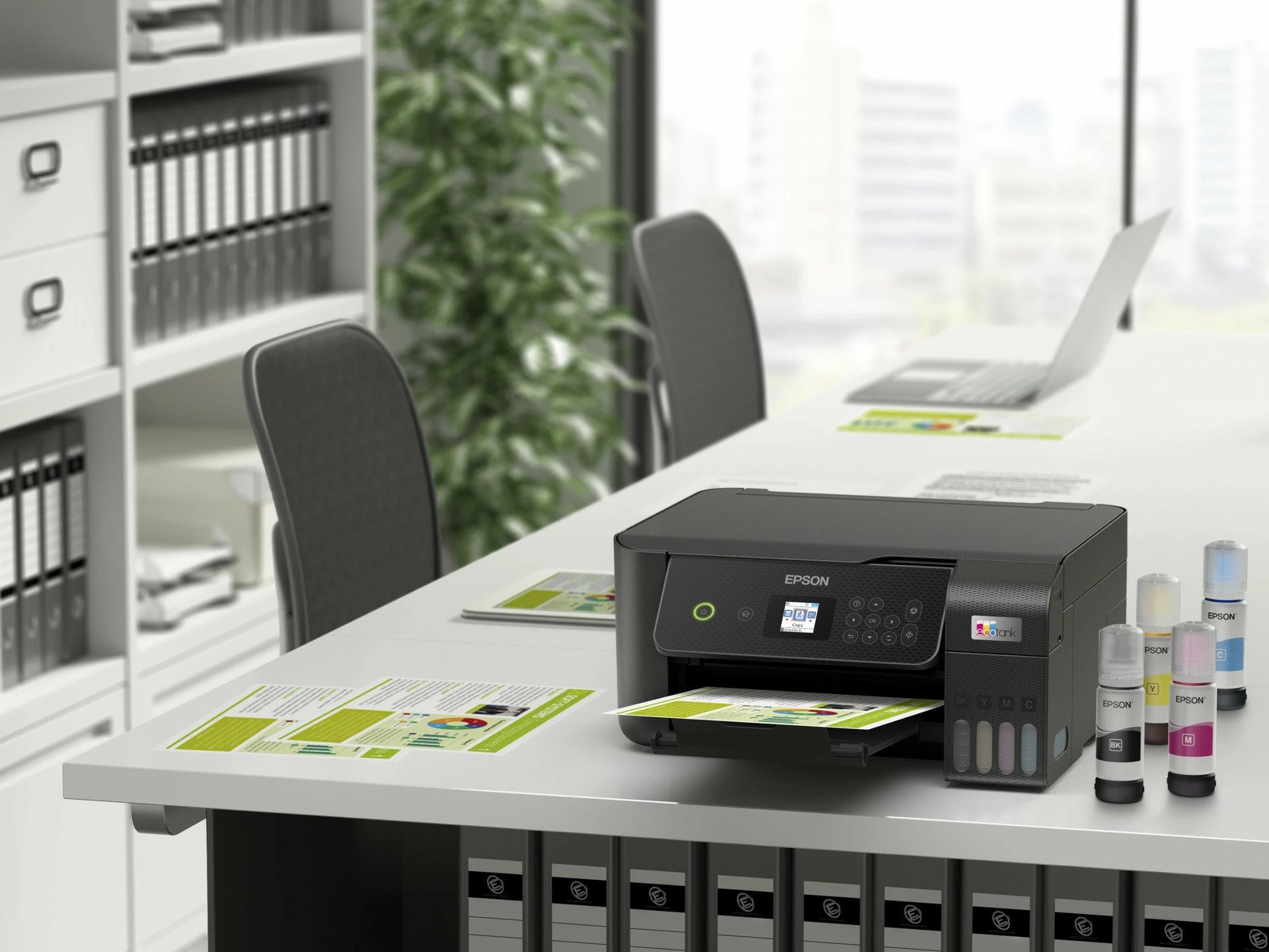 Printer Epson EcoTank ET-2825, Inkjet, 5760 x 1440 DPI, A4, Ngjyrë e zezë