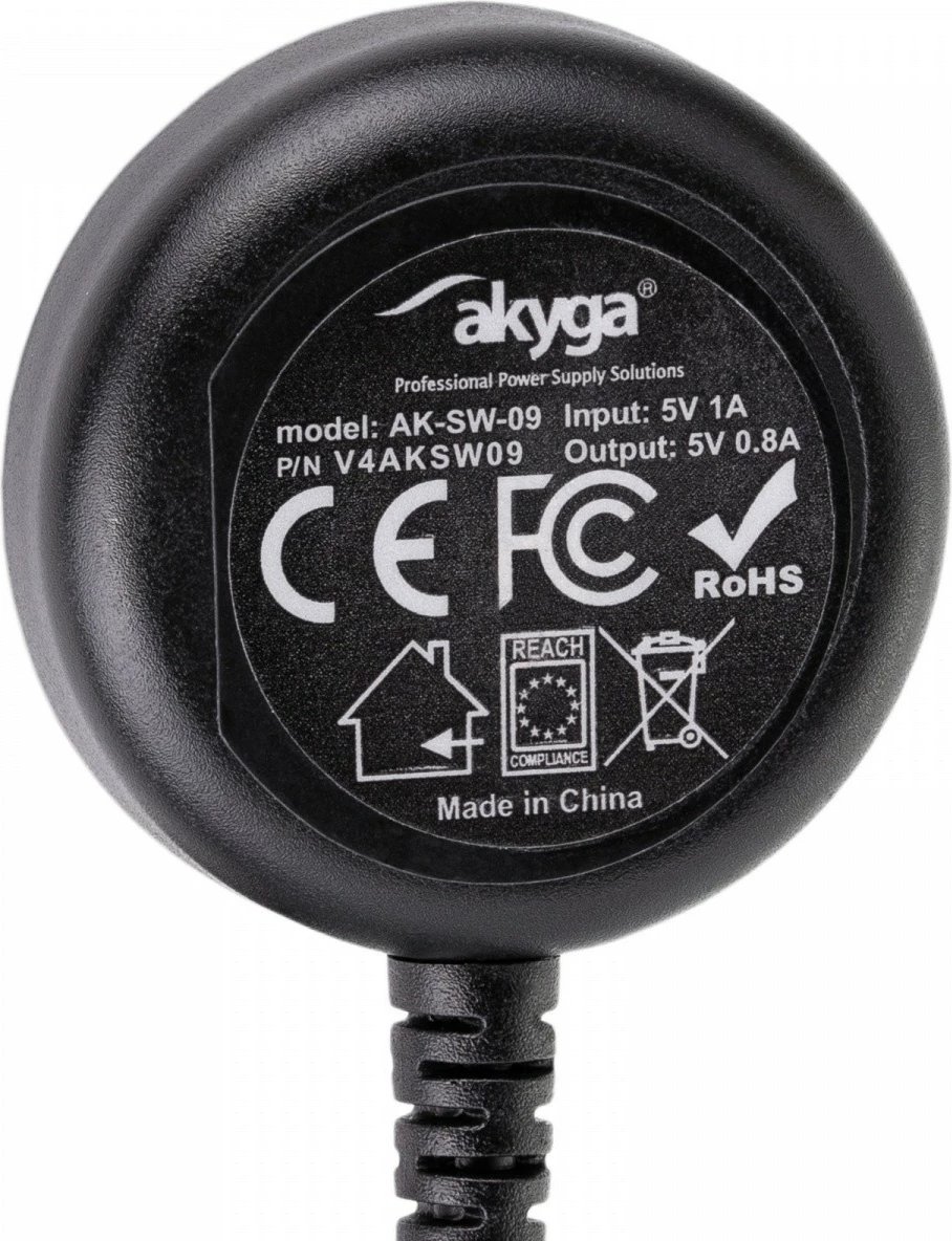 Kabllo karikimi wireless AKYGA AK-SW-09 për Samsung Galaxy Watch, 1m, e zezë