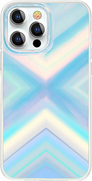Mbështjellës Kingxbar Streamer Series për iPhone 13 Pro, Blu (Triangle)
