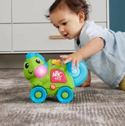 Lodër interaktive Fisher Price Link Squad Kameleon, HYL34, për fëmijë, Blu/Gjelbër