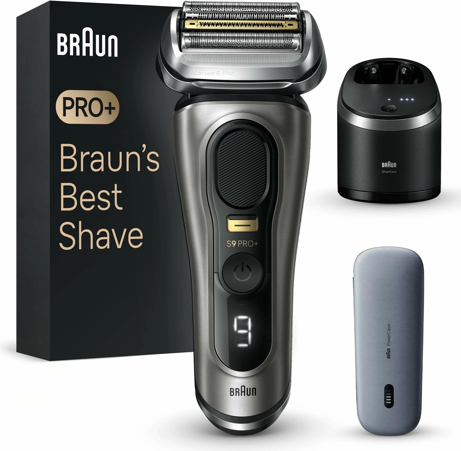 Makinë rroje Braun Series 9 Pro+ 9575cc, metallic, pa kabllo