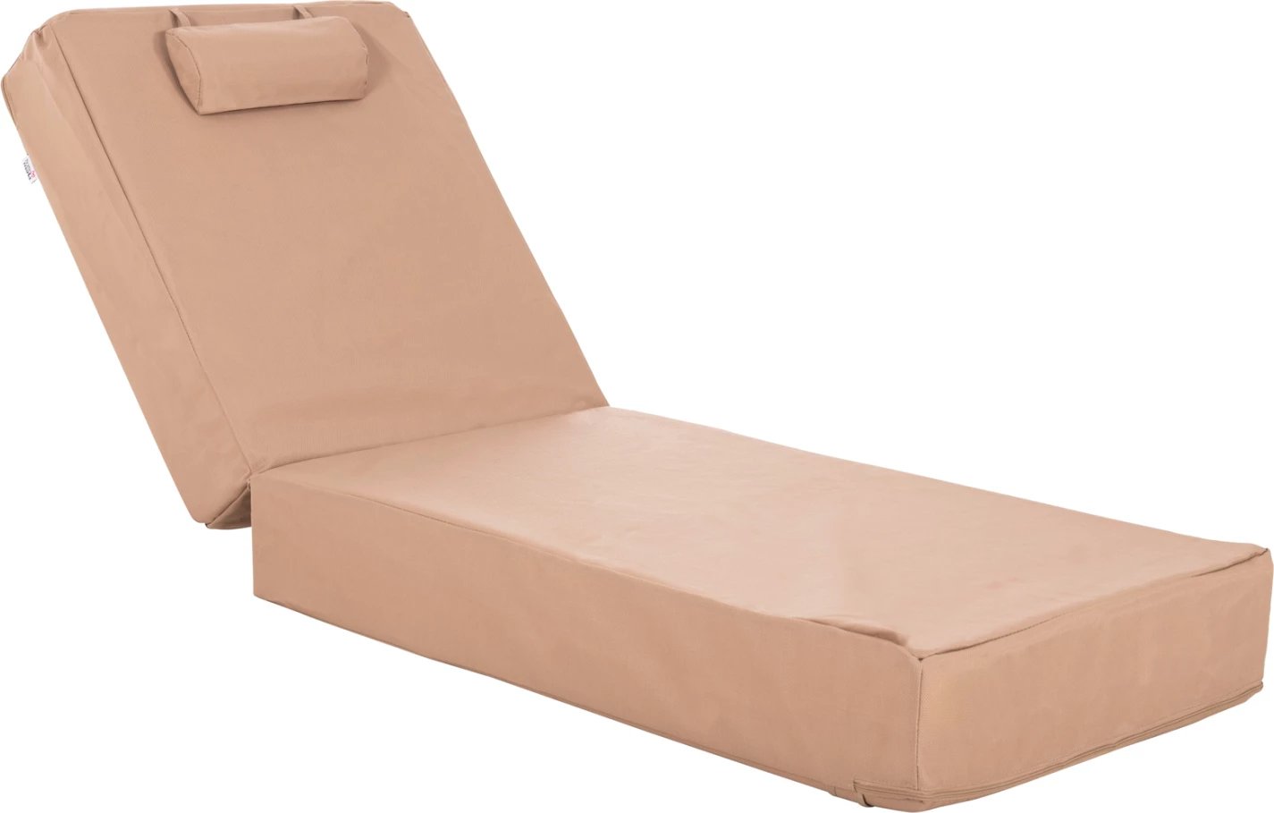 Jastëk për shezlong, tekstilene, ngjyrë moka, SIFNOS, FH1, 200(120+80)x70x20Hcm