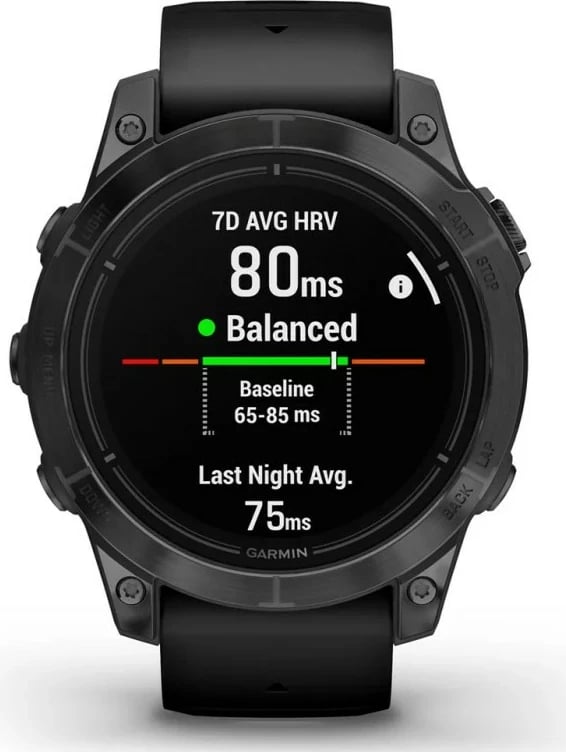 Smartwatch Garmin epix Pro (Gen 2), 32 GB, AMOLED, e zezë