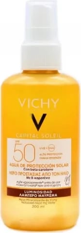 Ujë për mbrojtje nga dielli Vichy Capital Soleil SPF50 unisex 200ml