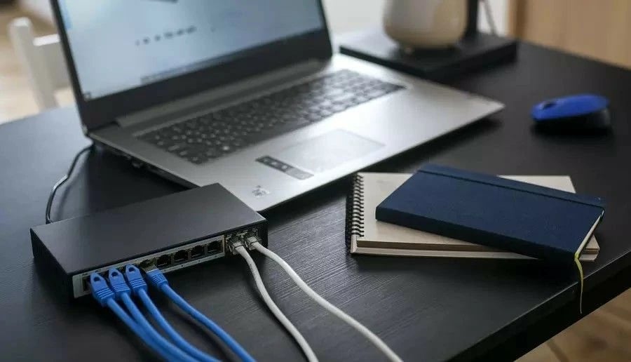 Switch Extralink Perses 8X EX-SG1008PE, 10 porta, PoE, Full Gigabit, Desktop, i zi