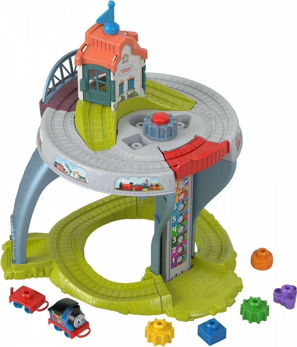 Tavolinë loje me tren Thomas & Friends Fisher Price HXP49, shumëngjyrëshe, për fëmijë