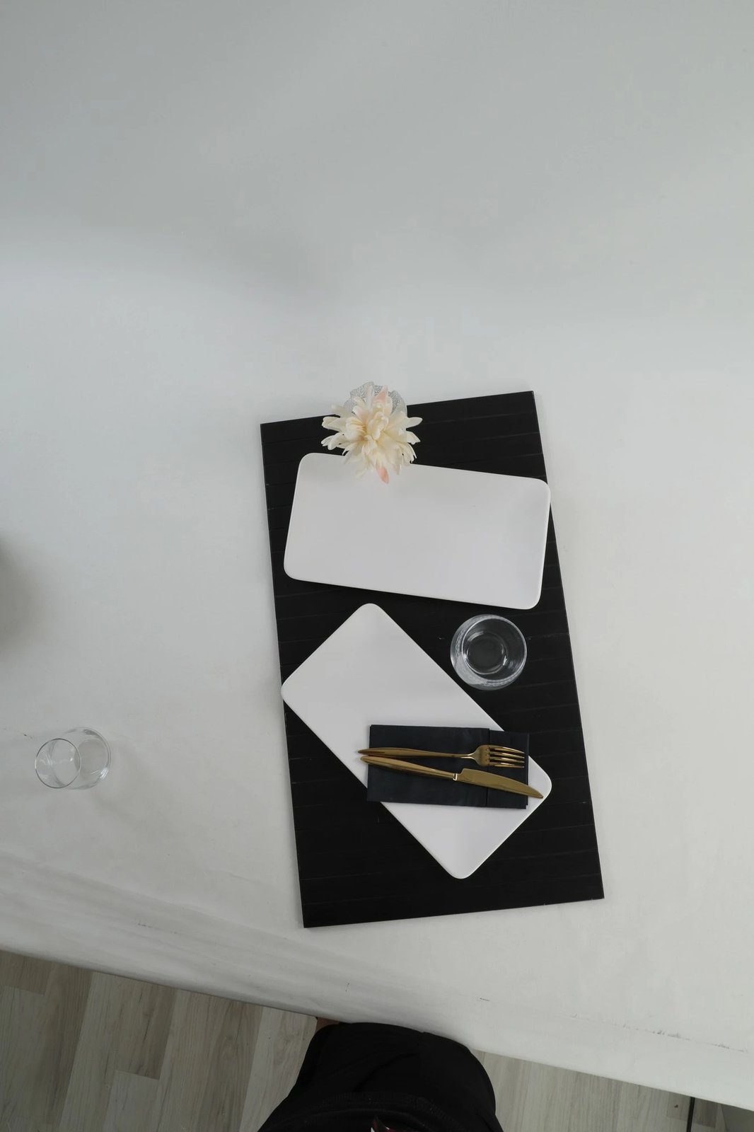 Set pjatash (2 copë), Hermia Concept, ngjyrë e bardhë mat, ST032002F022A000000MAKYK01