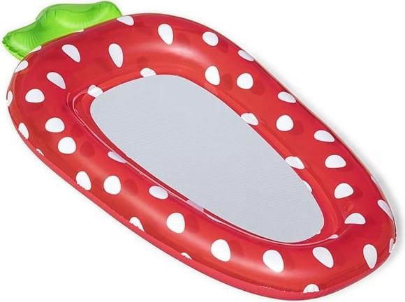 Dyshek uji i fryshëm, Bestway, Strawberry 1.78 x 1.03 m, i kuq